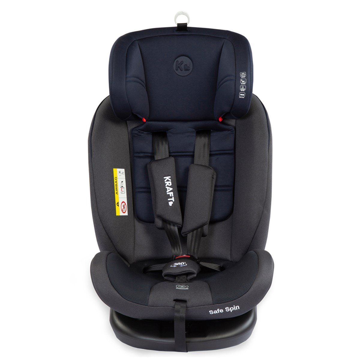 Safe Spin 0-36 kg Oto Koltuğu Kırmızı Gri