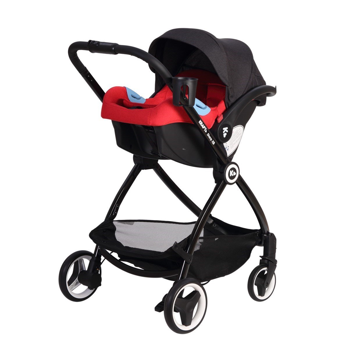Sharp XB Travel Sistem Bebek Arabası - Kırmızı