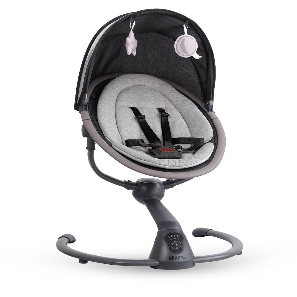 Soho Plus Elektrikli Salıncak Koyu Gri