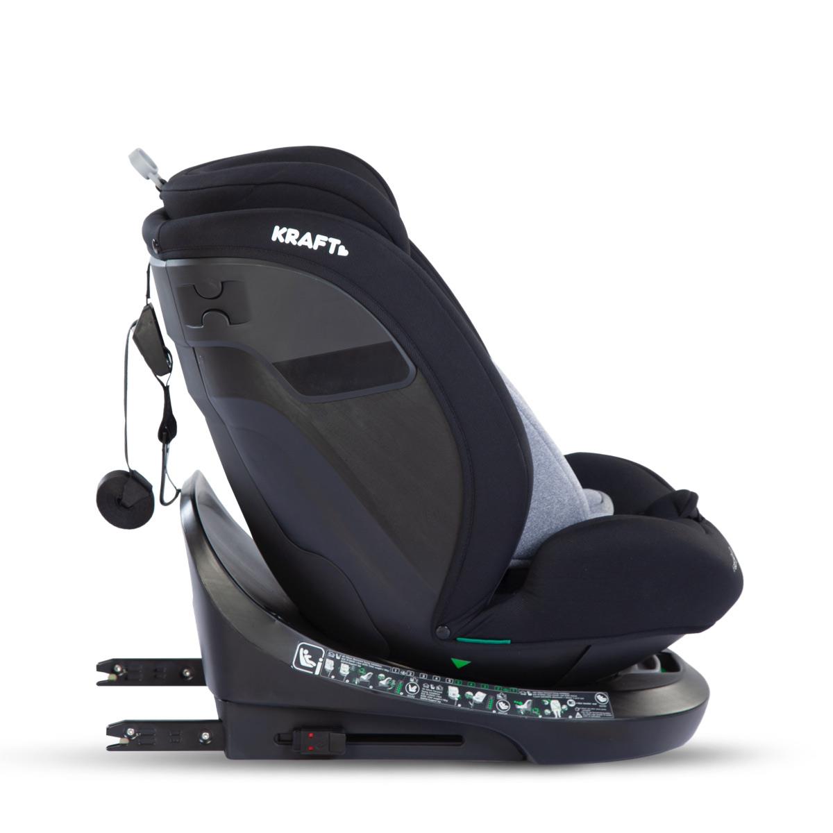 Spin i-size (40-150 cm) 0-36 Kg Oto Koltuğu Gri