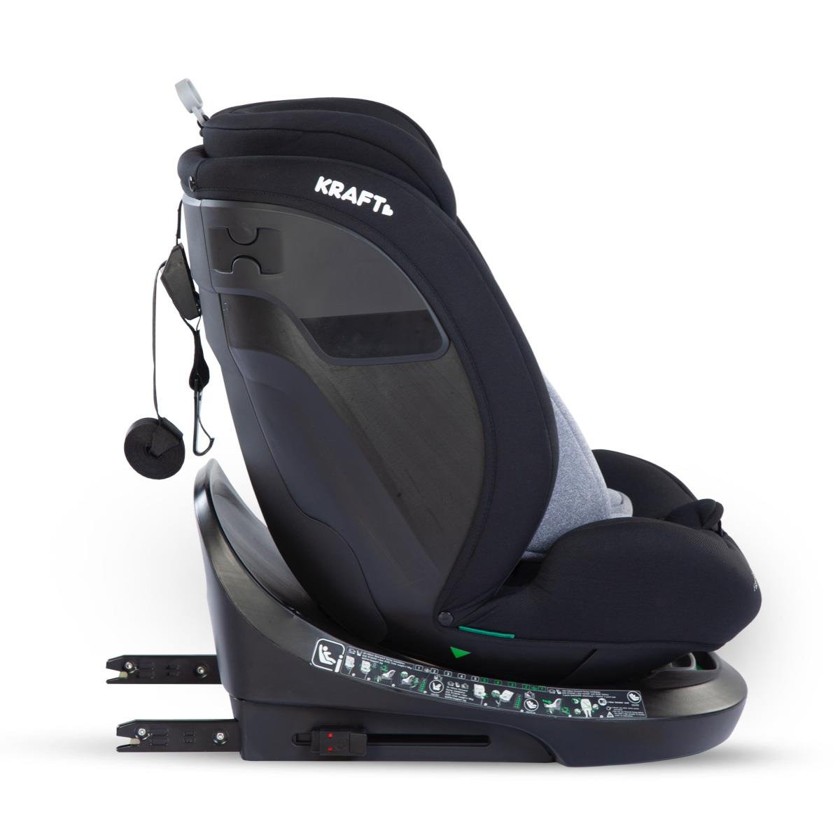 Spin i-size (40-150 cm) 0-36 Kg Oto Koltuğu Siyah
