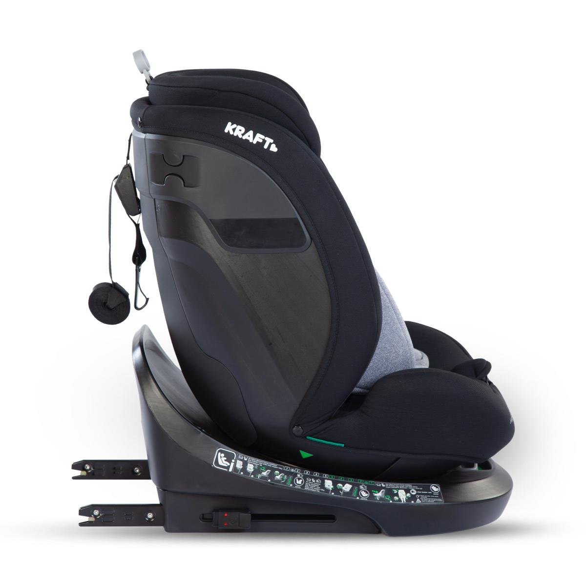 Spin i-size (40-150 cm) 0-36 Kg Oto Koltuğu Siyah