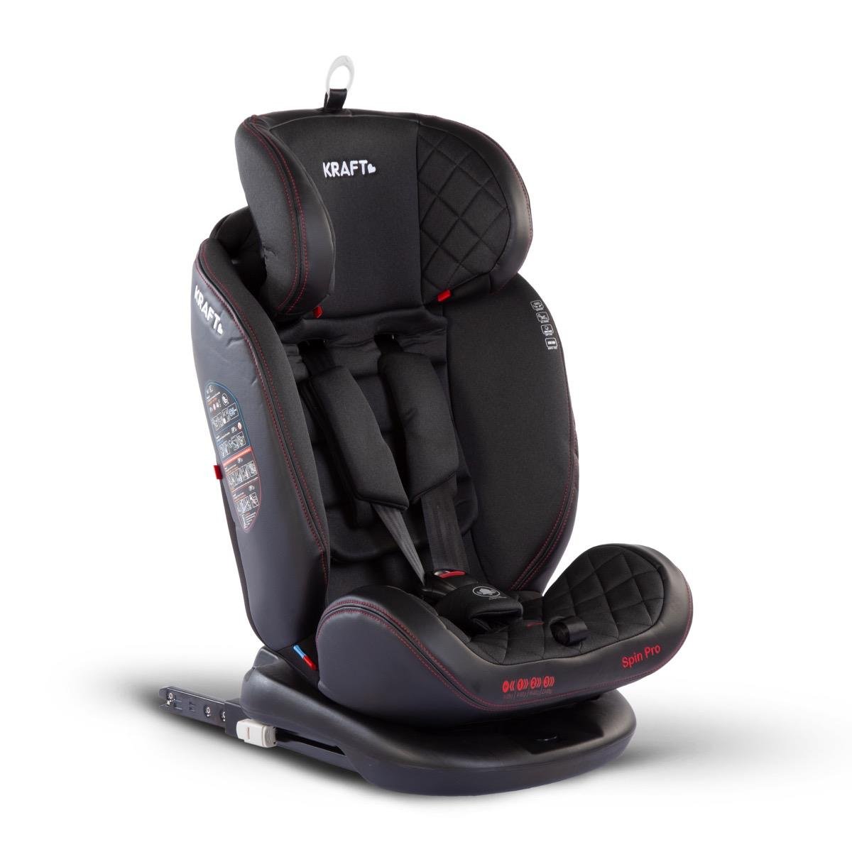 Spin Pro 0-36 Kg Oto Koltuğu Siyah