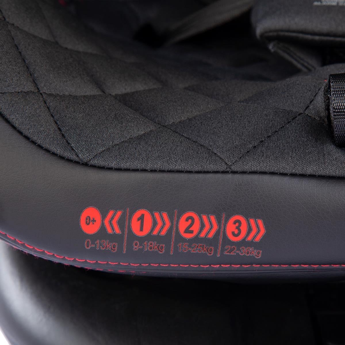 Spin Pro 0-36 Kg Oto Koltuğu Siyah