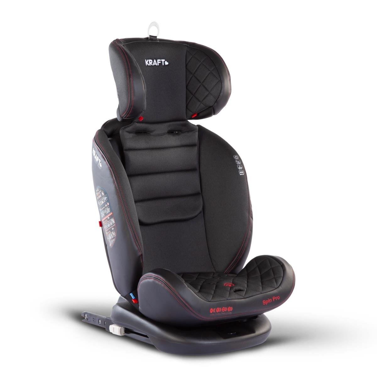 Spin Pro 0-36 Kg Oto Koltuğu Siyah