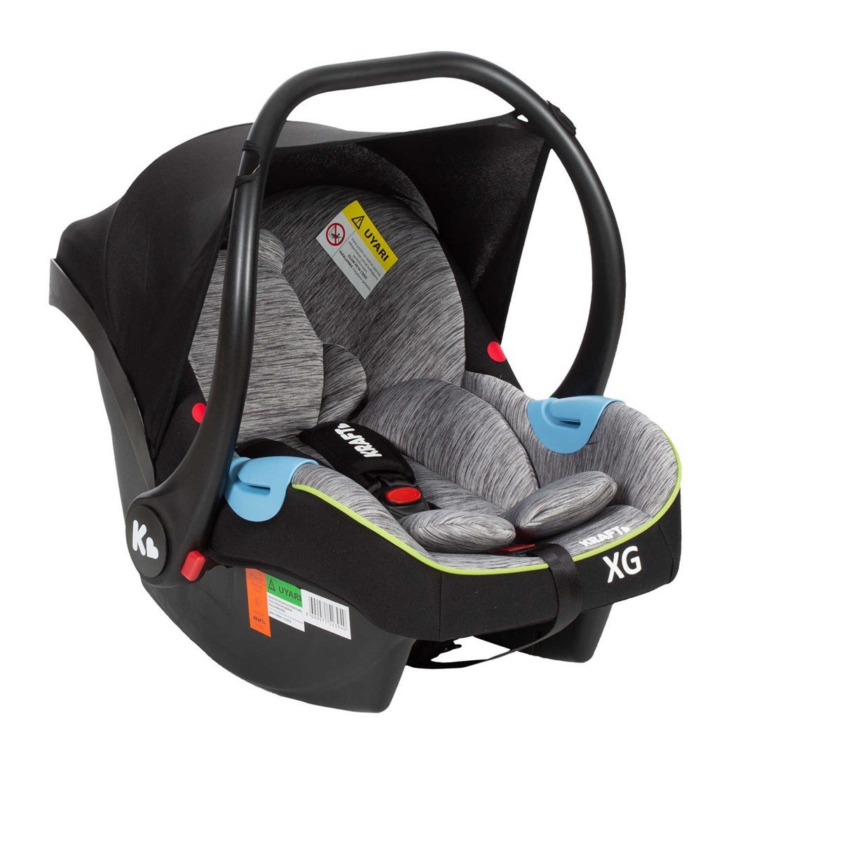 XG 0-13 kg Oto Koltuğu Gri Yeşil