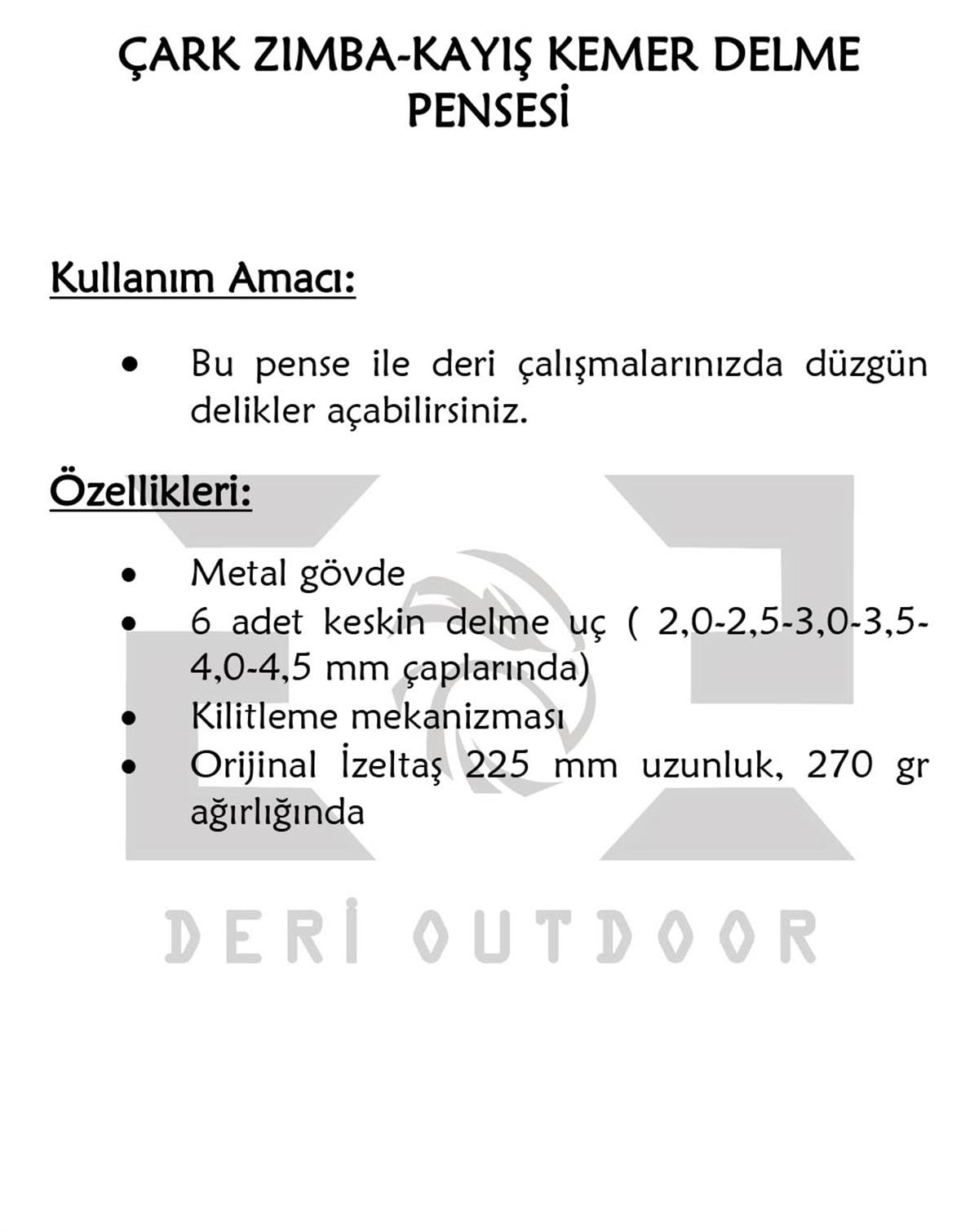 İzeltaş Çark Zımba-Kayış Kemer Delme Pensesi | derimalzeme.com Çark Zımba-Kayış Kemer Delme Pensesi (izeltaş)