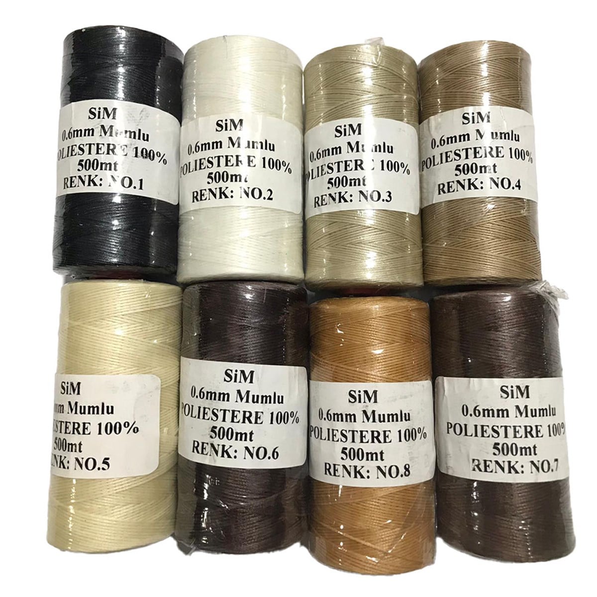 Mumlu İp 500 Mt | derimalzeme.com0,6 mm Mumlu İp 500 Mt