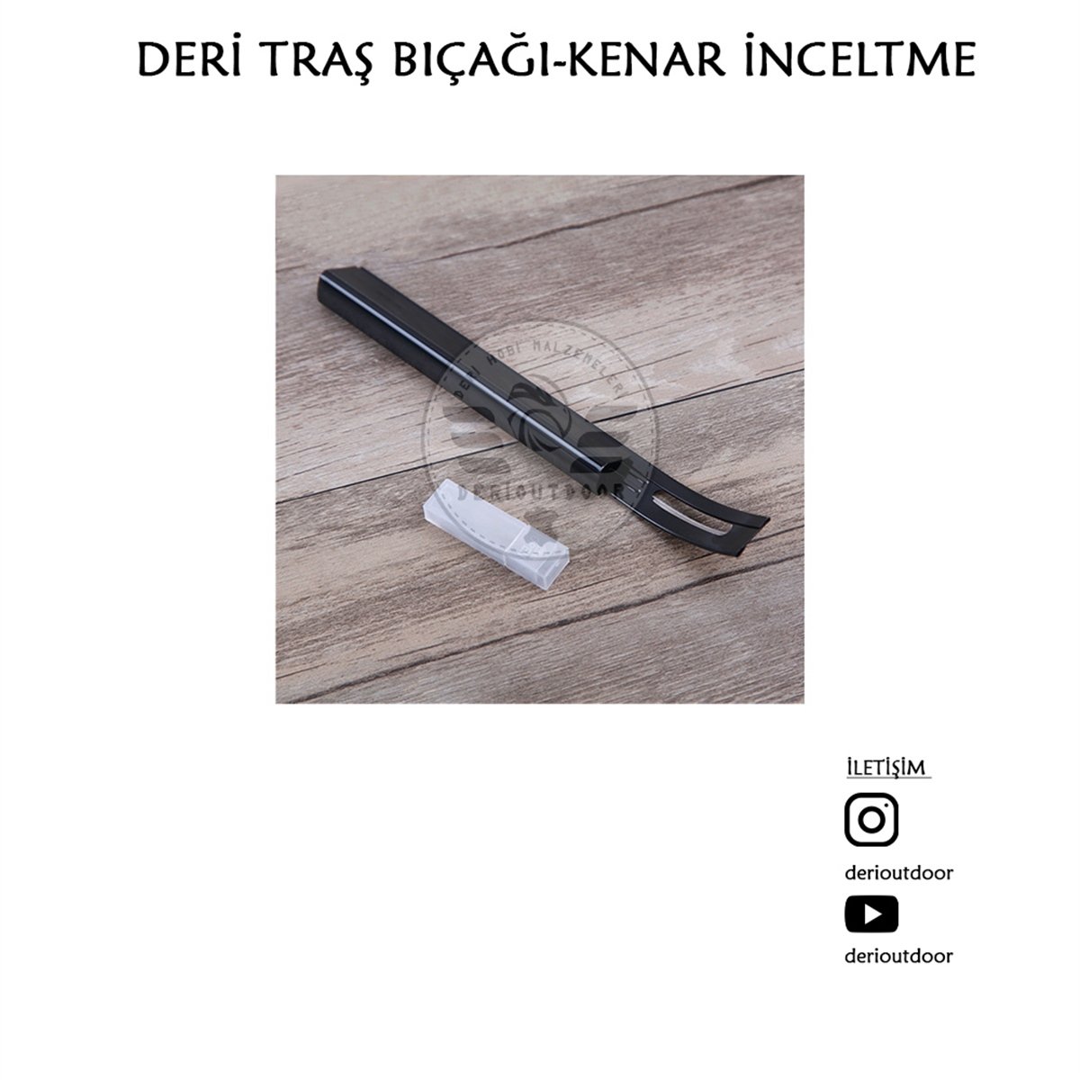 Deri Traş Bıçağı-Kenar İnceltme