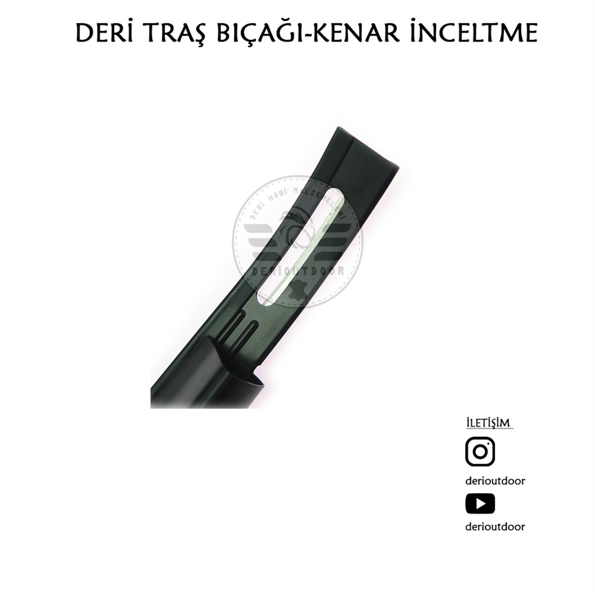 Deri Traş Bıçağı-Kenar İnceltme