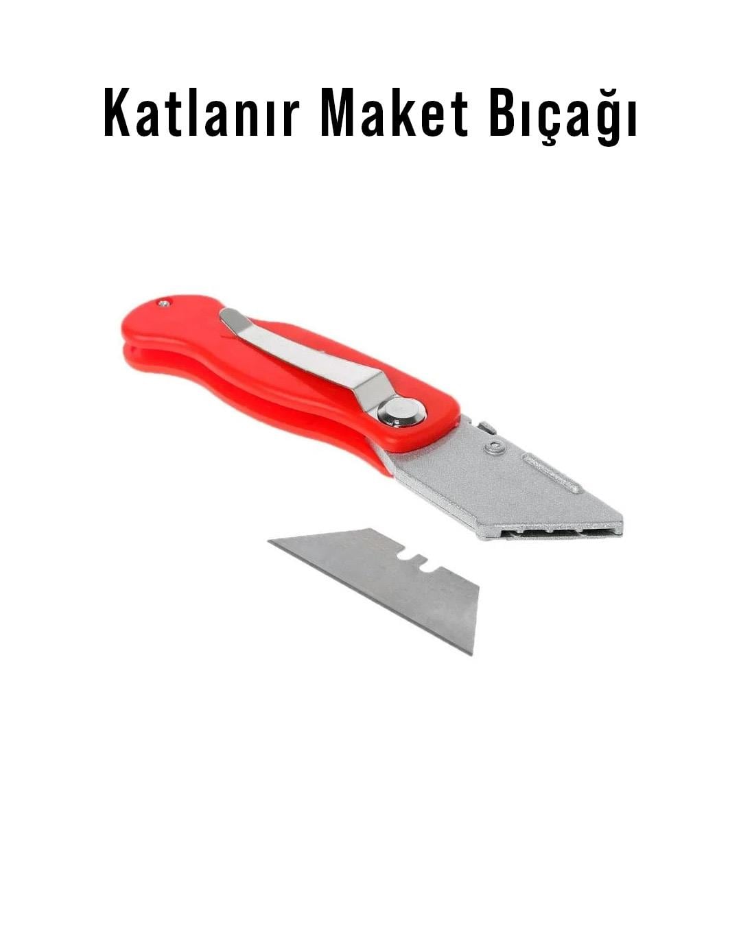  Katlanır Maket Bıçağı, derimalzeme.comKatlanabilir Maket Bıçak