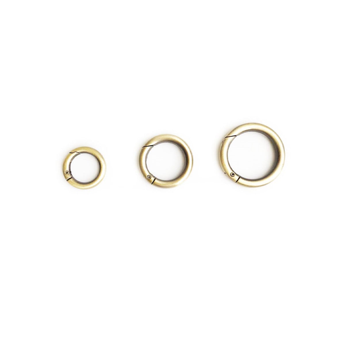 Klipsli Halka / derimalzeme.com  Klipsli Halka (Premium Light Gold))