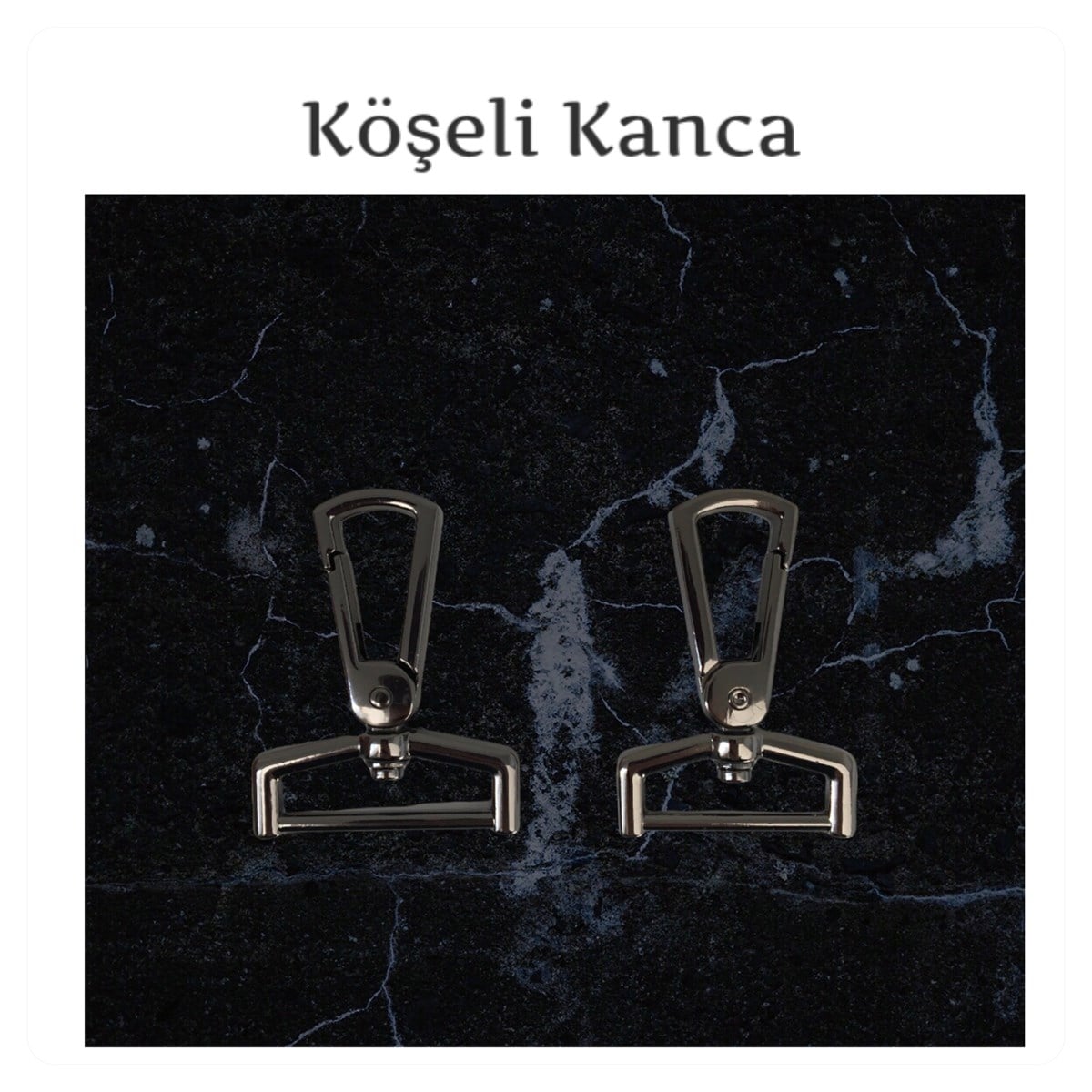 Köşeli KancaKÖŞELİ KANCA (Premium Antrasit)