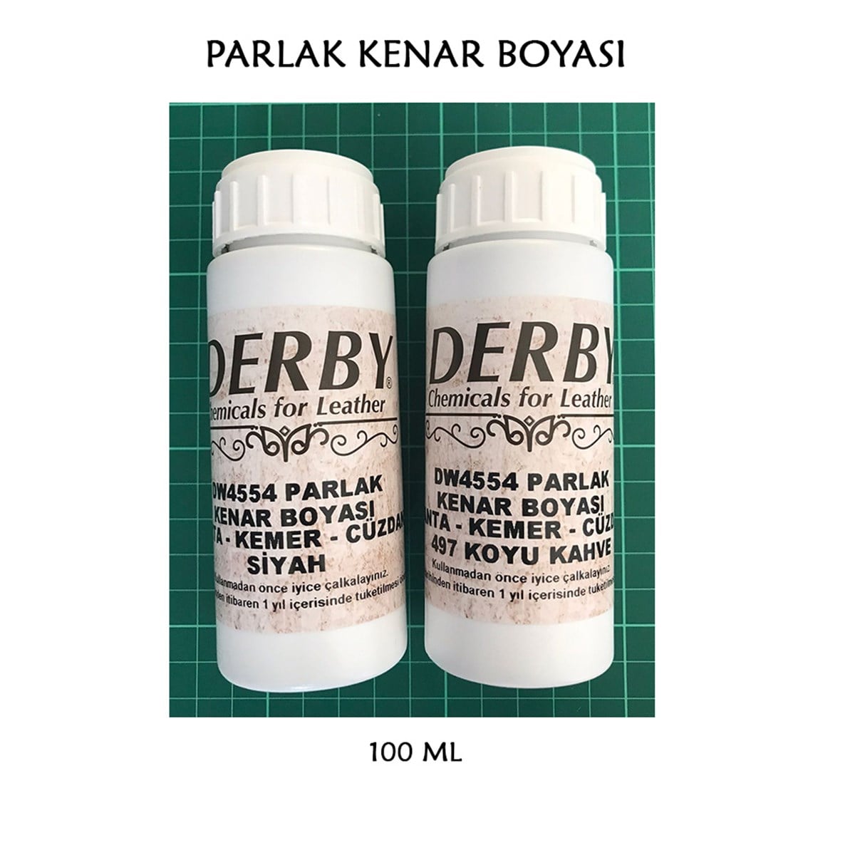 Parlak Kenar Boyası (DERBY)  | derimalzeme.comParlak Kenar Boyası