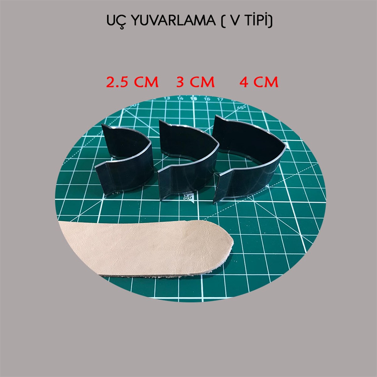 Uç Yuvarlama BıçağıUç Yuvarlama Bıçağı (V Tipi)
