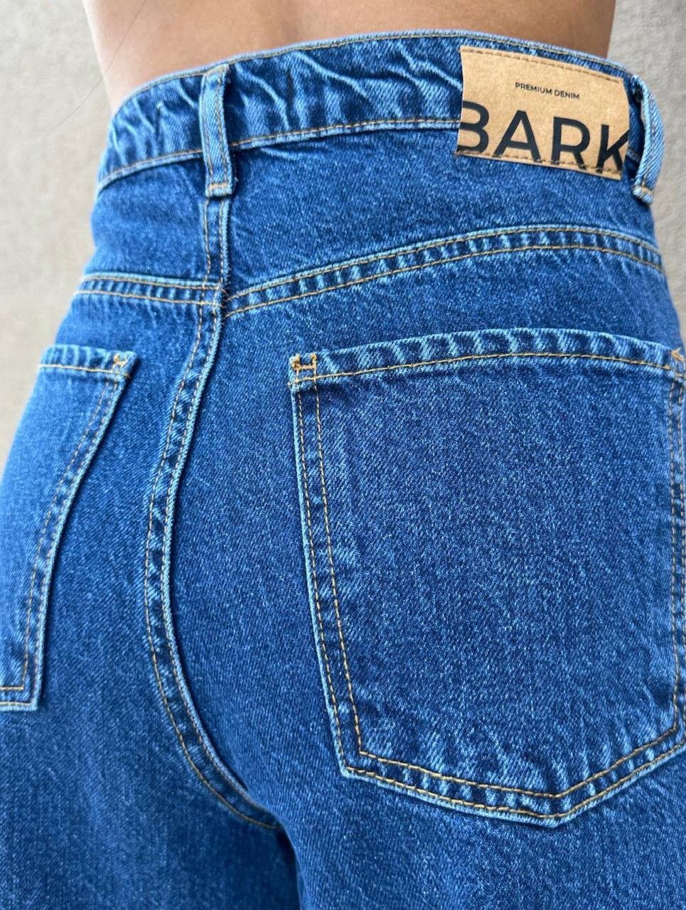 The Bark Bol Paça Kadın Jean Pantolon 40344 Mavi