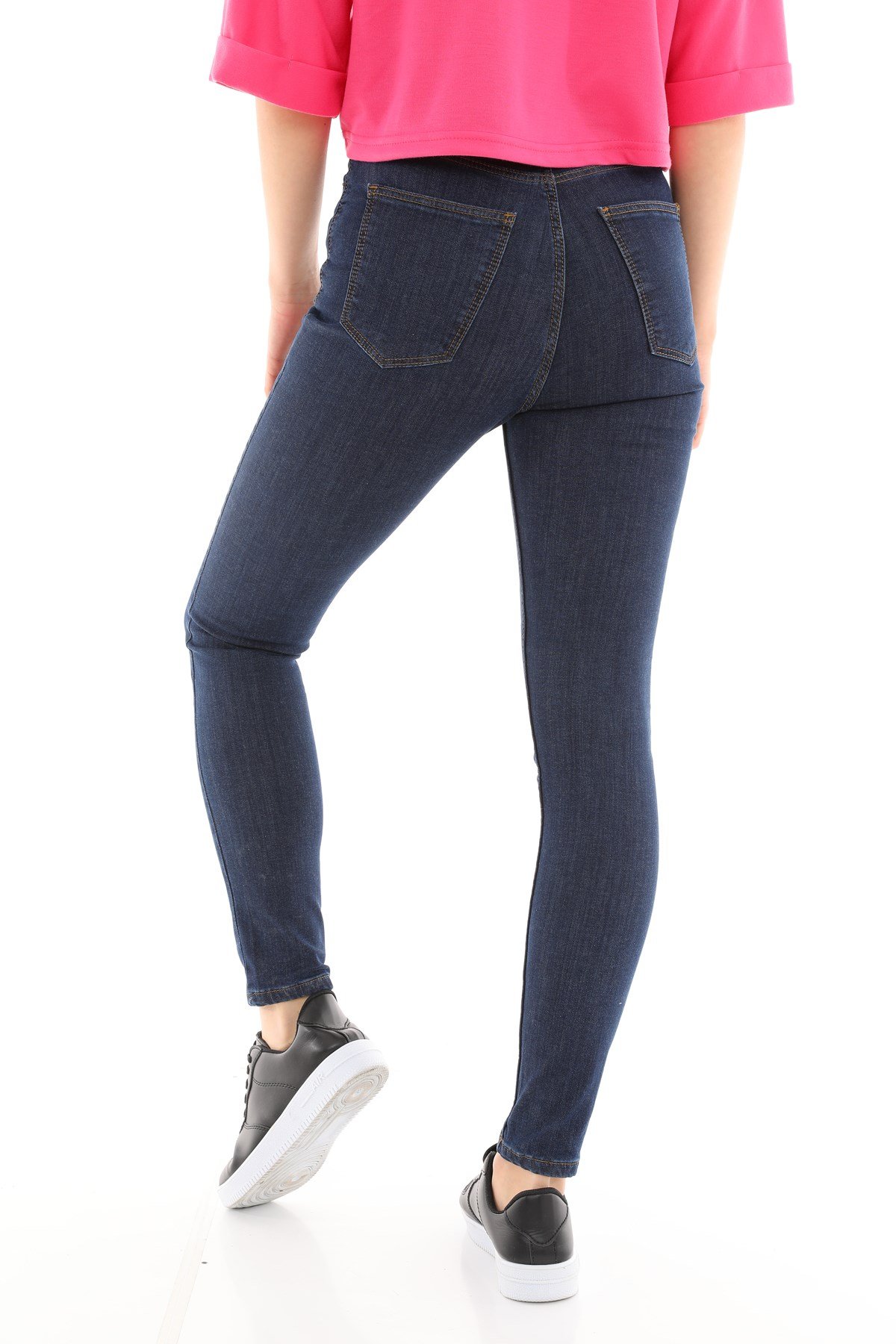The Bark Kadın Skiny Jean Pantolon 1031-258 Lacivert