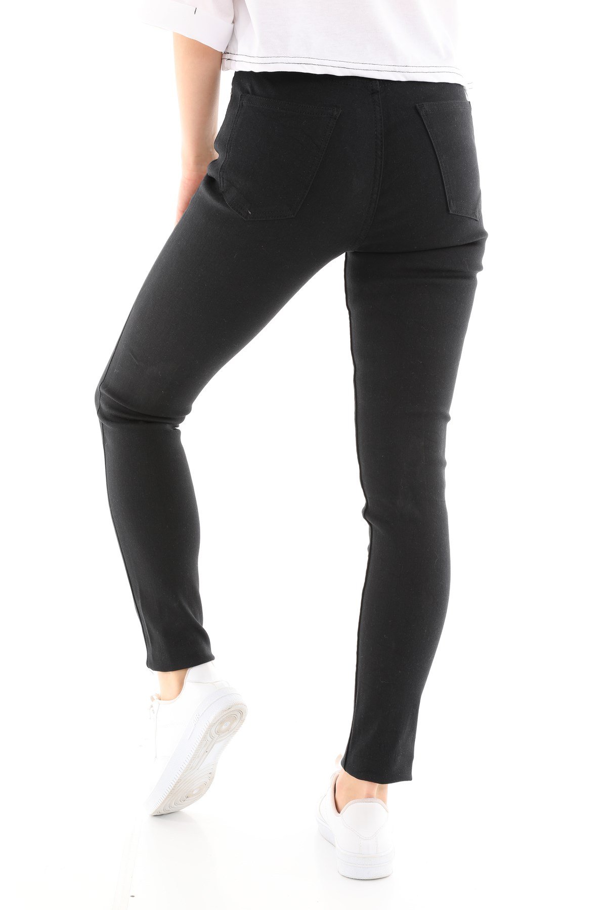 The Bark Kadın Skiny Jean Pantolon 1031-1037 Siyah