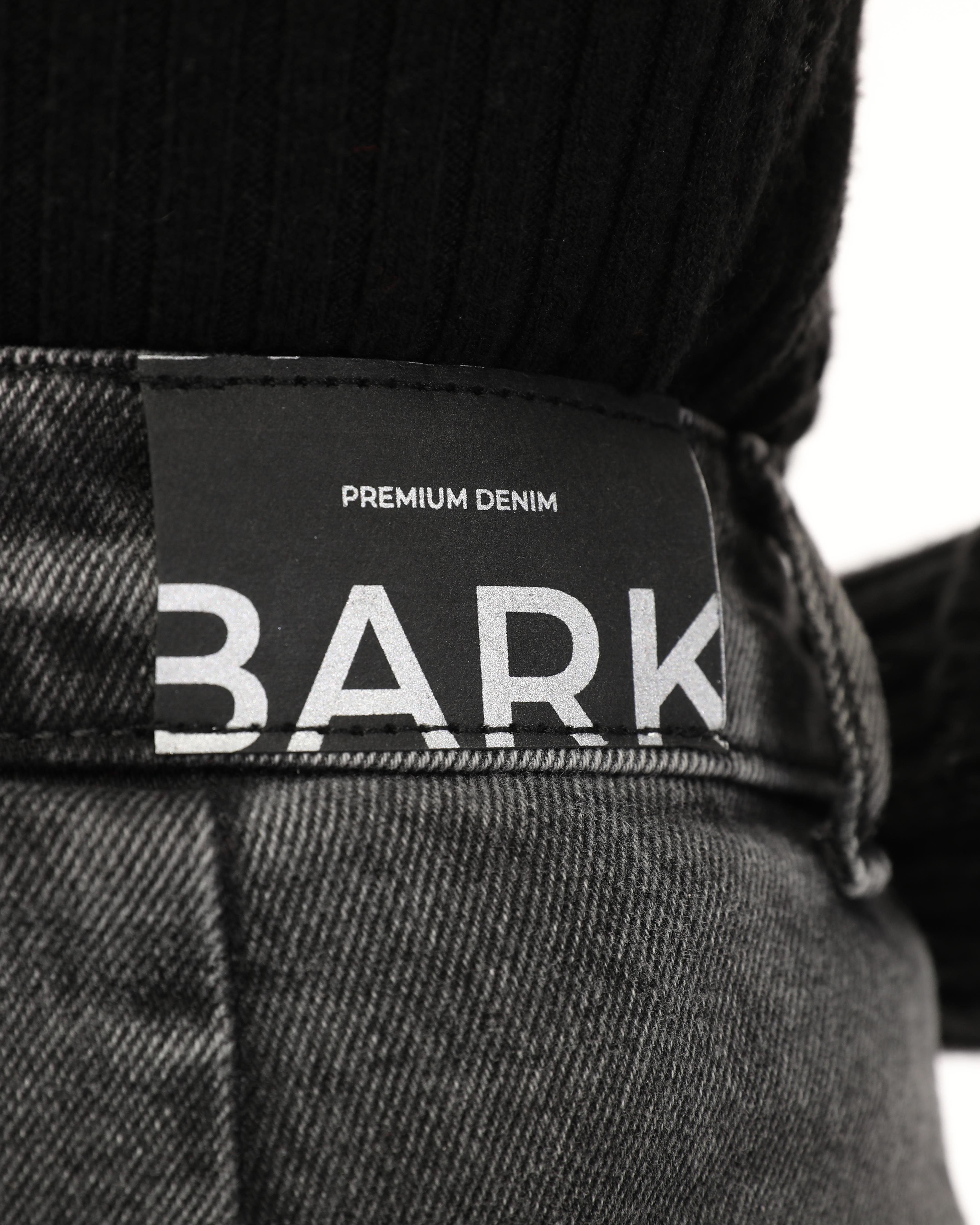 The Bark Pileli Kadın Jean Etek 70176 Siyah