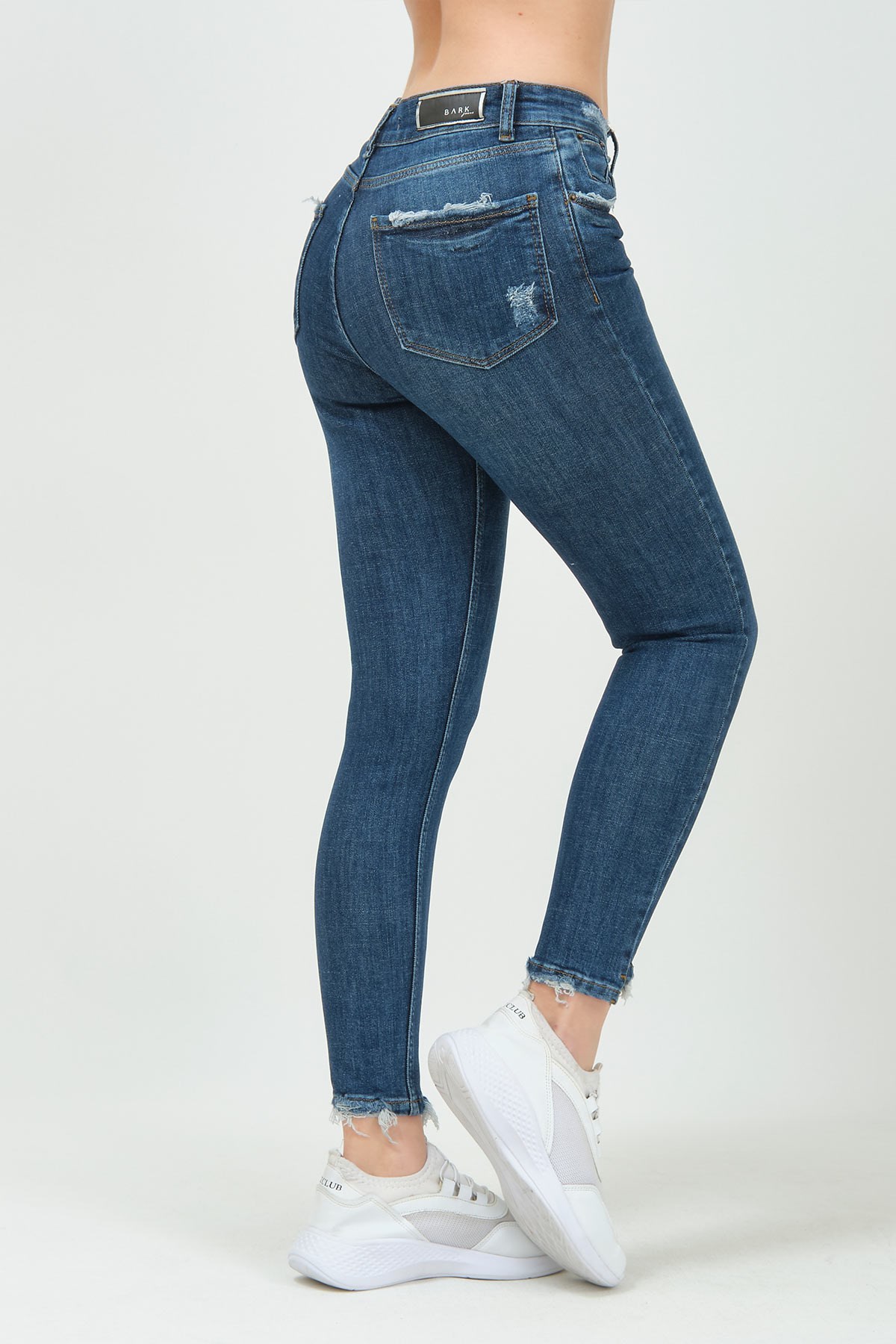 The Bark Skinny Jean Kadın Pantolon 40100-972 Mavi