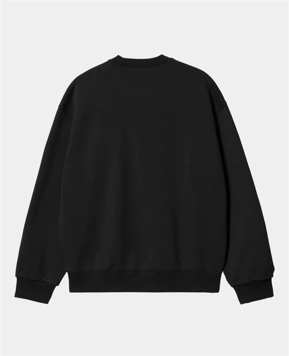 29 Ekim Özel Baskılı Siyah Unisex Oversize Bisiklet Yaka Sweatshirt