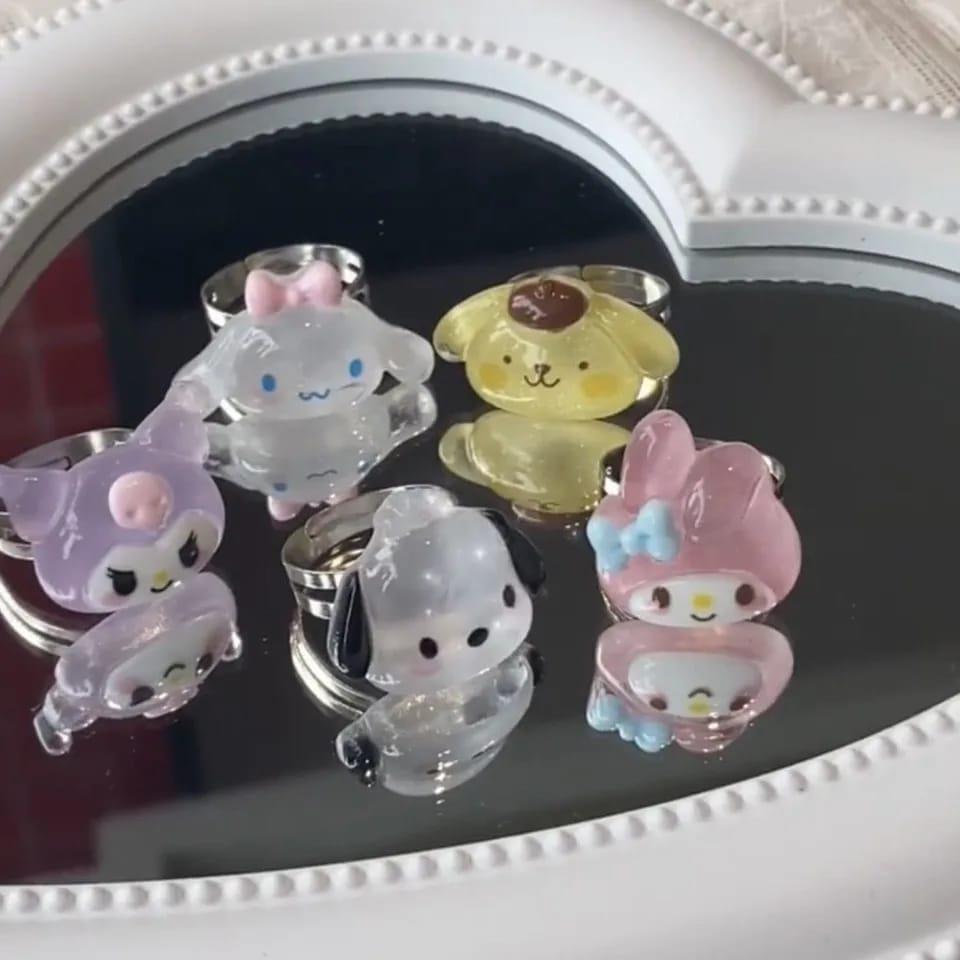 6 lı Sanrio Yüzük