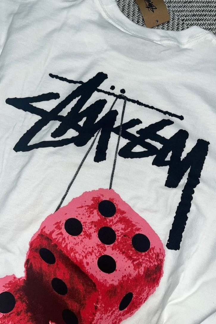 8 Ball Detail Oversize Unisex T-Shirt