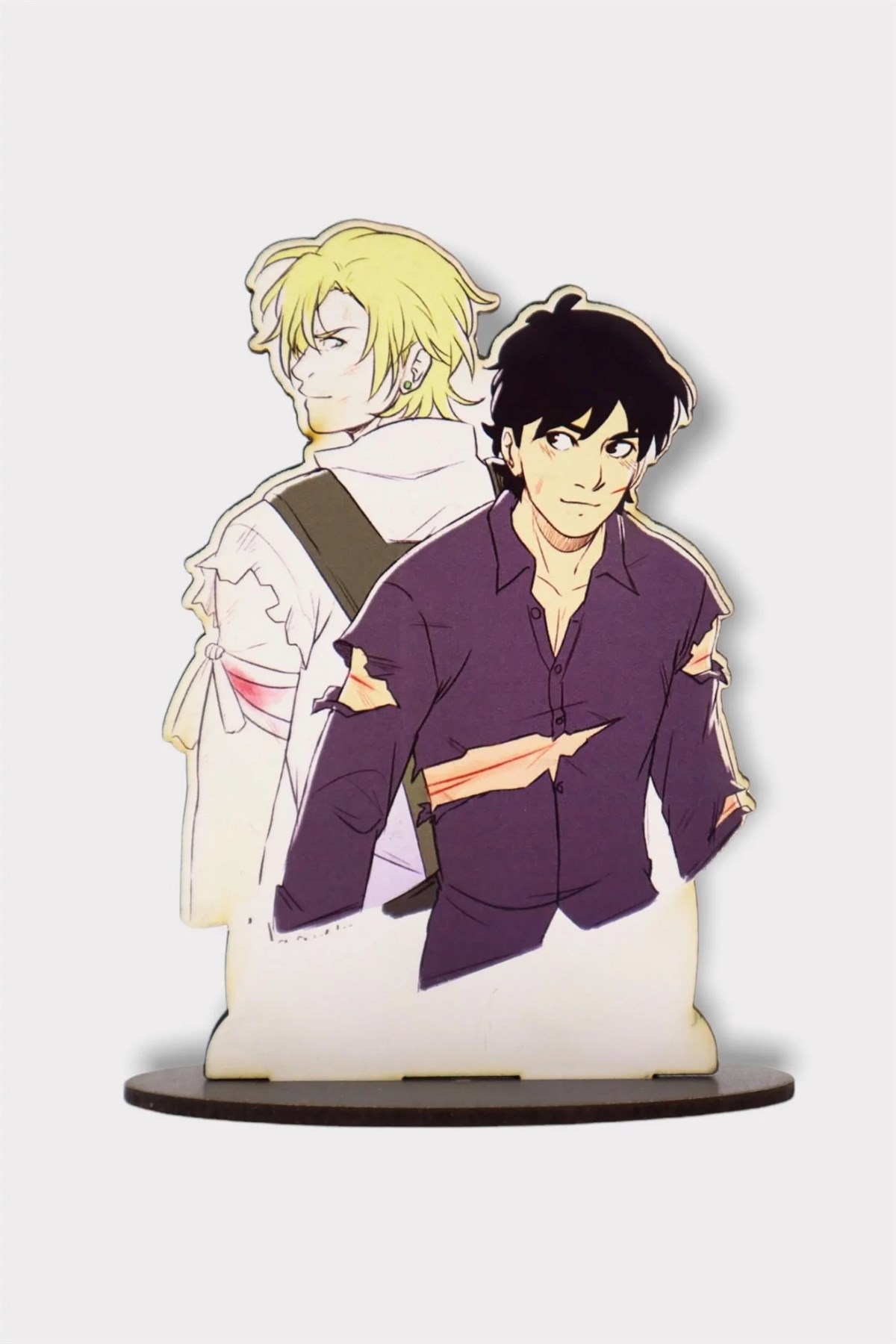 Anime Banana Fish Ahşap Figür