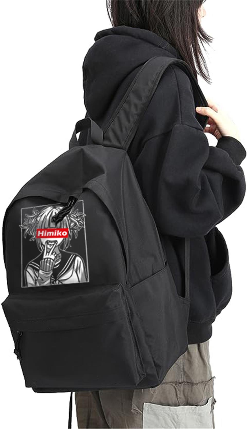 Anime Himiko Toga Baskılı Unisex Postacı Çantası
