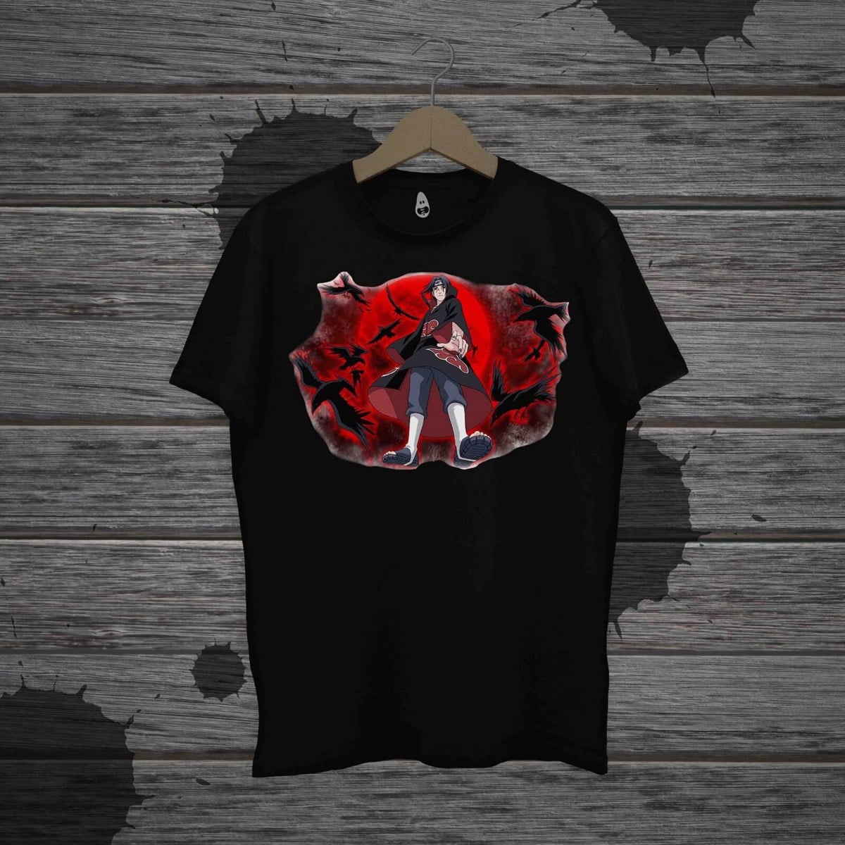 Anime Oversize Red itachi Unisex T- Shirt