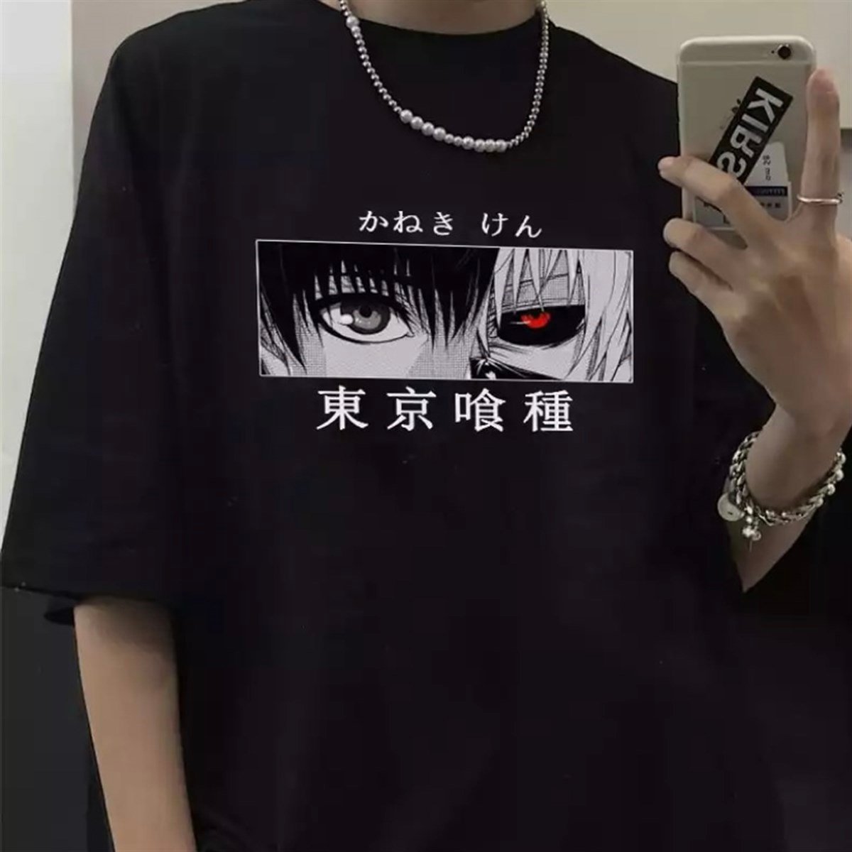 Anime Tokyo Ghoul Eyes Unisex T-shirt