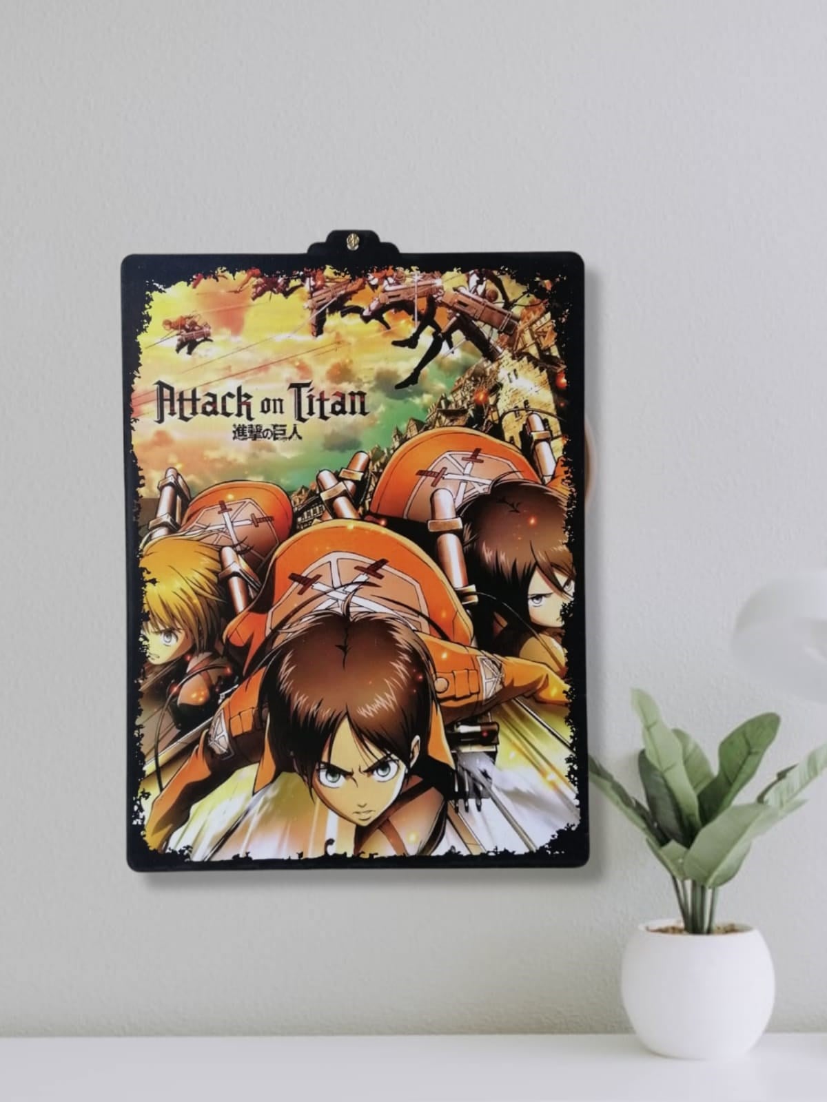 Attack on Titan Ahşap Çerçeve