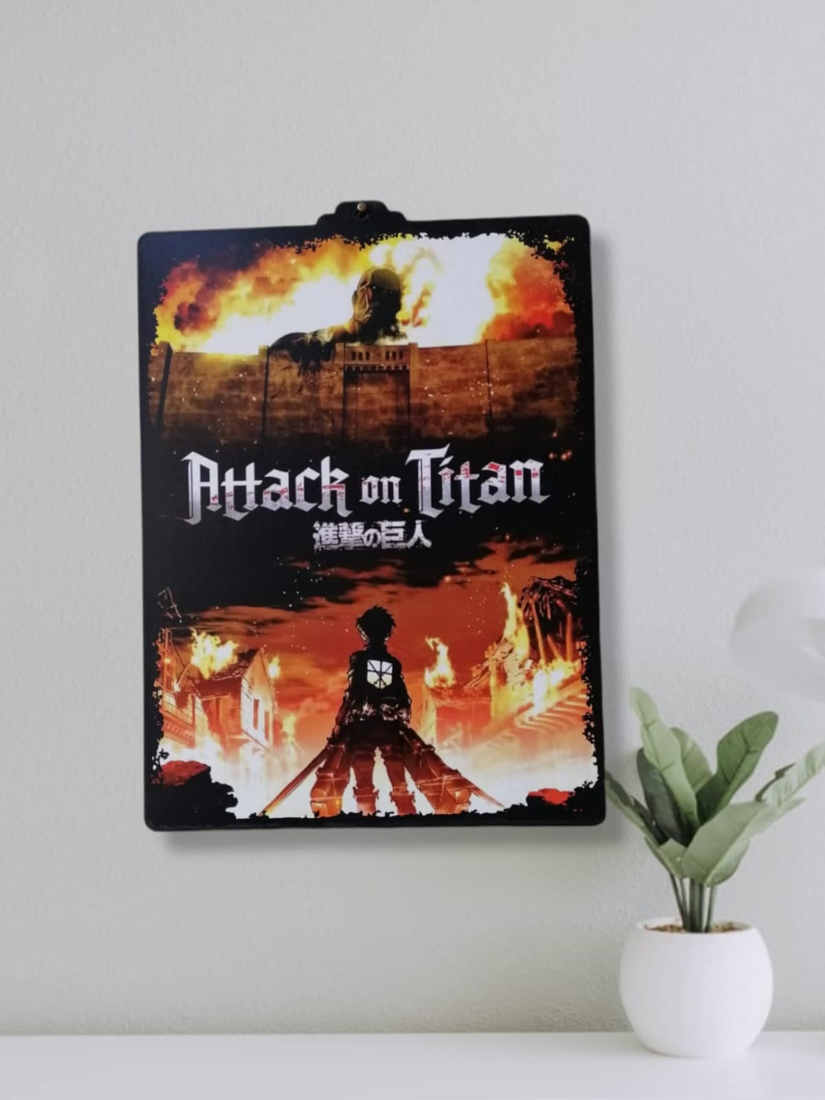 Attack on Titan New Ahşap Çerçeve