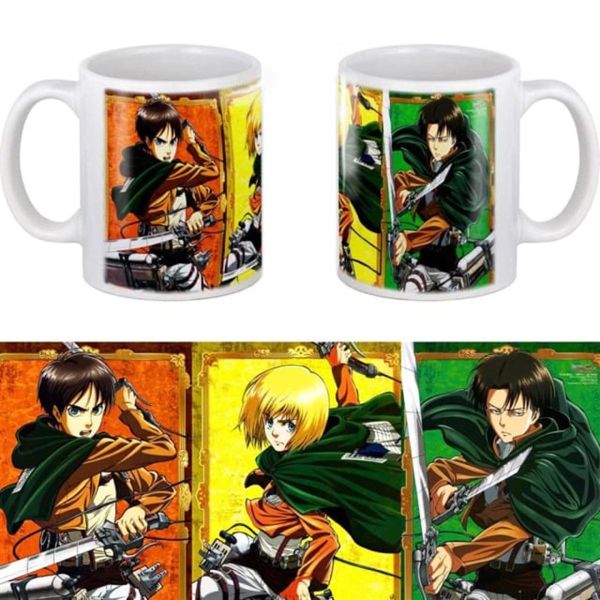 Attack On Titan Seramik Kupa
