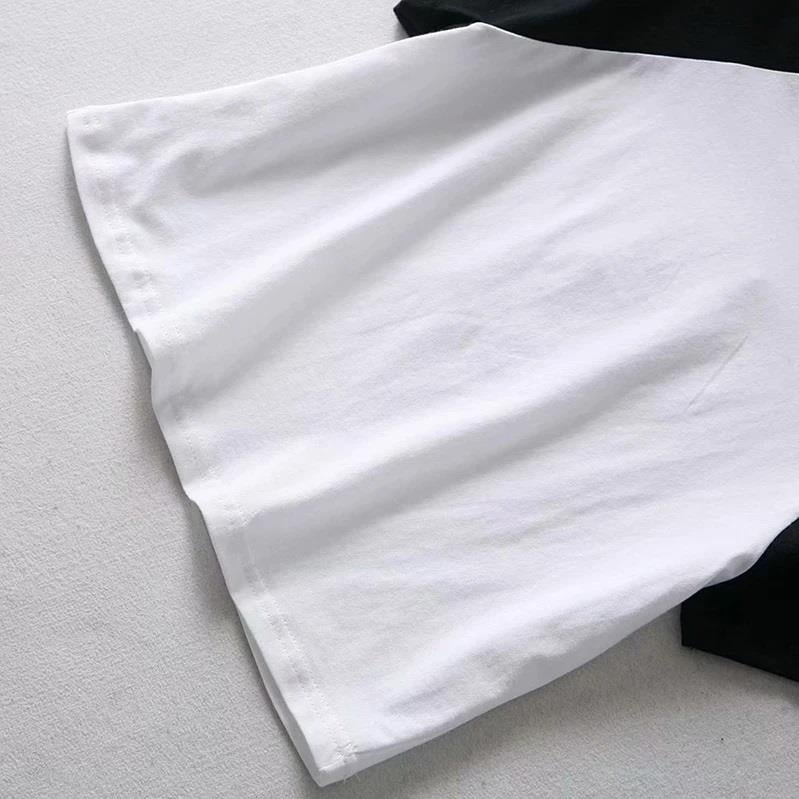 Beyaz Reglan Kol Oversize T-shirt