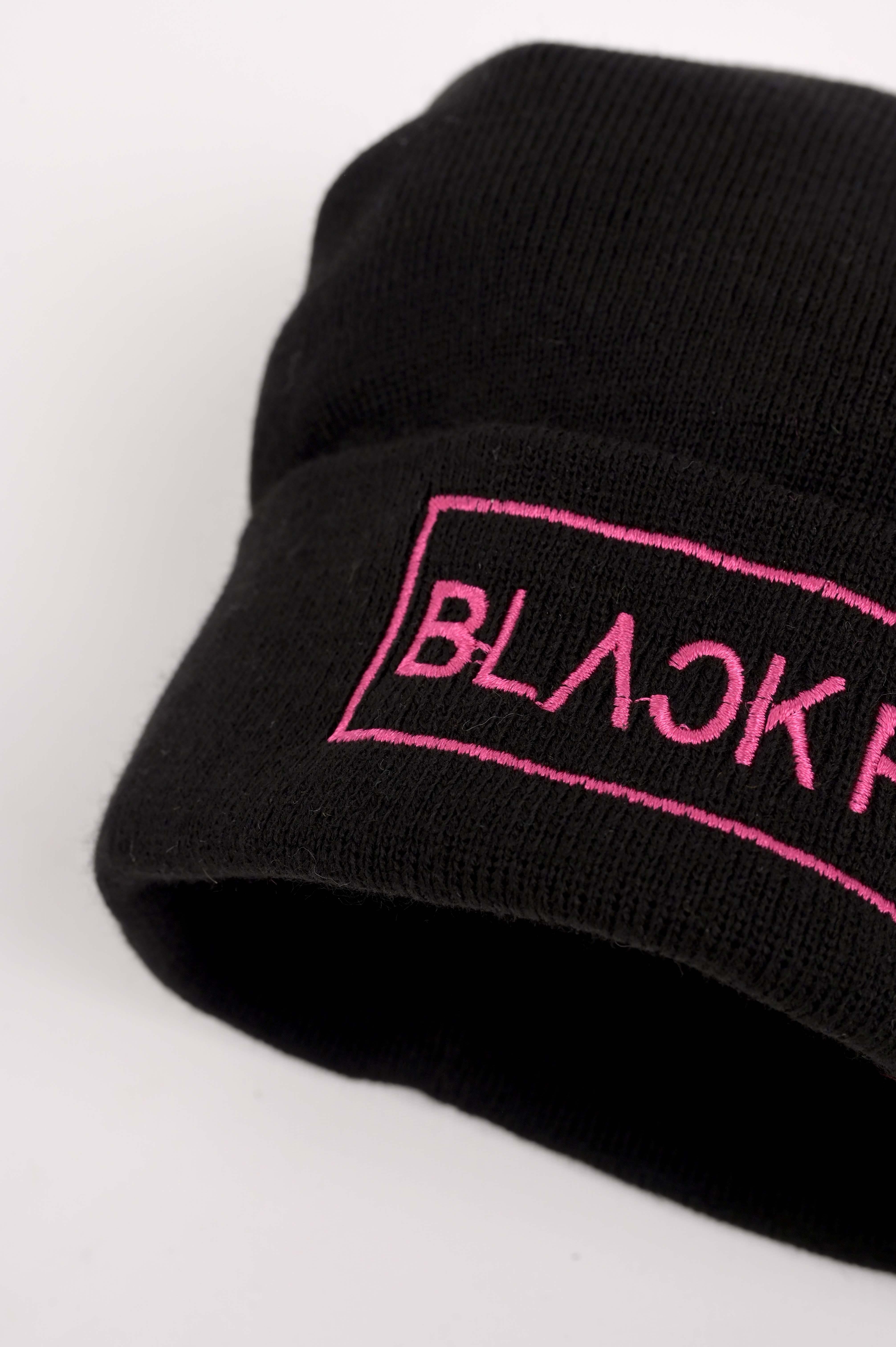 BlackPink Nakış İşleme Unisex Siyah  Bere