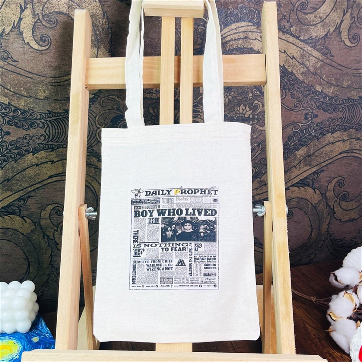Boy Who Lived Kalın Kitap Görünümlü Defter Ve Bez Çanta Set