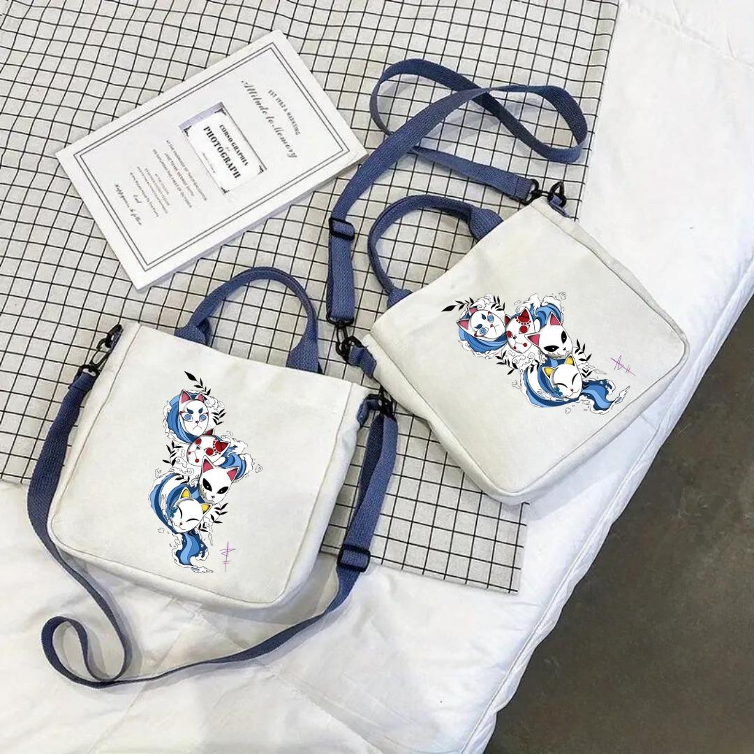Bt21 Mıknatıslı Baskılı Omuz Çantası