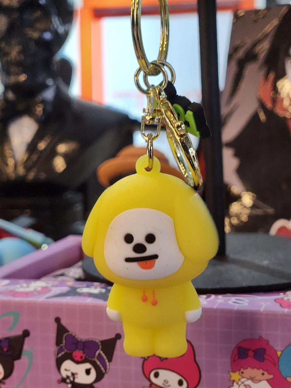 BTS BT21 Karakterli Silikon Anahtarlık