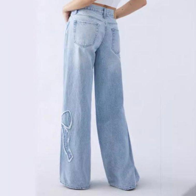 Butterfly Streetwear Baggy Mavi Pantolon