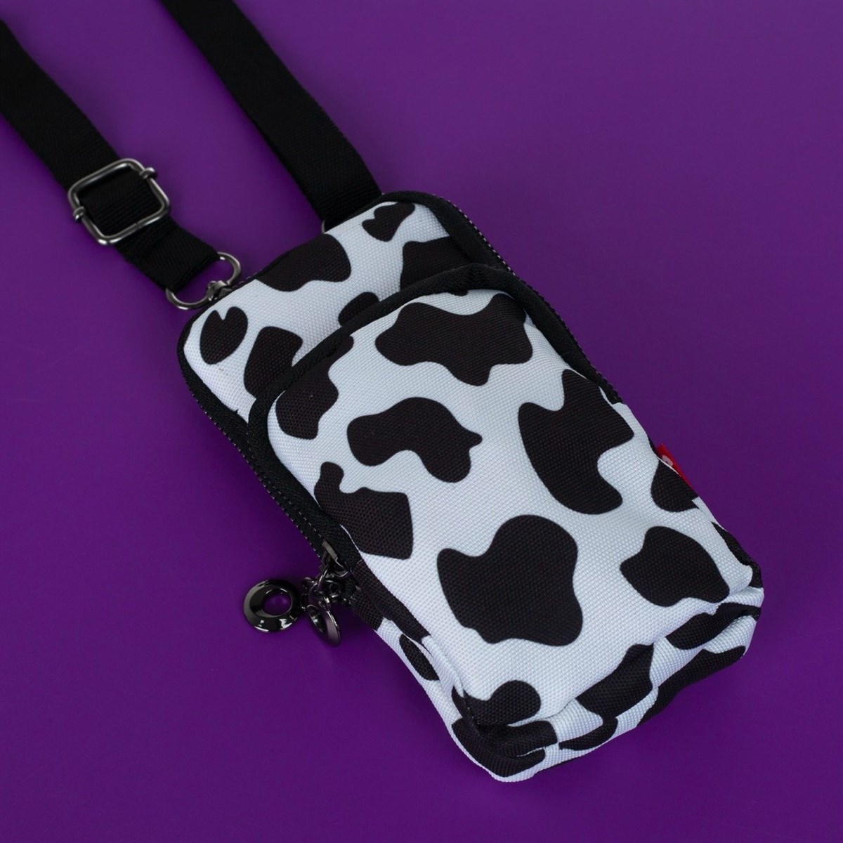 Cow Pattern Telefon Çantası