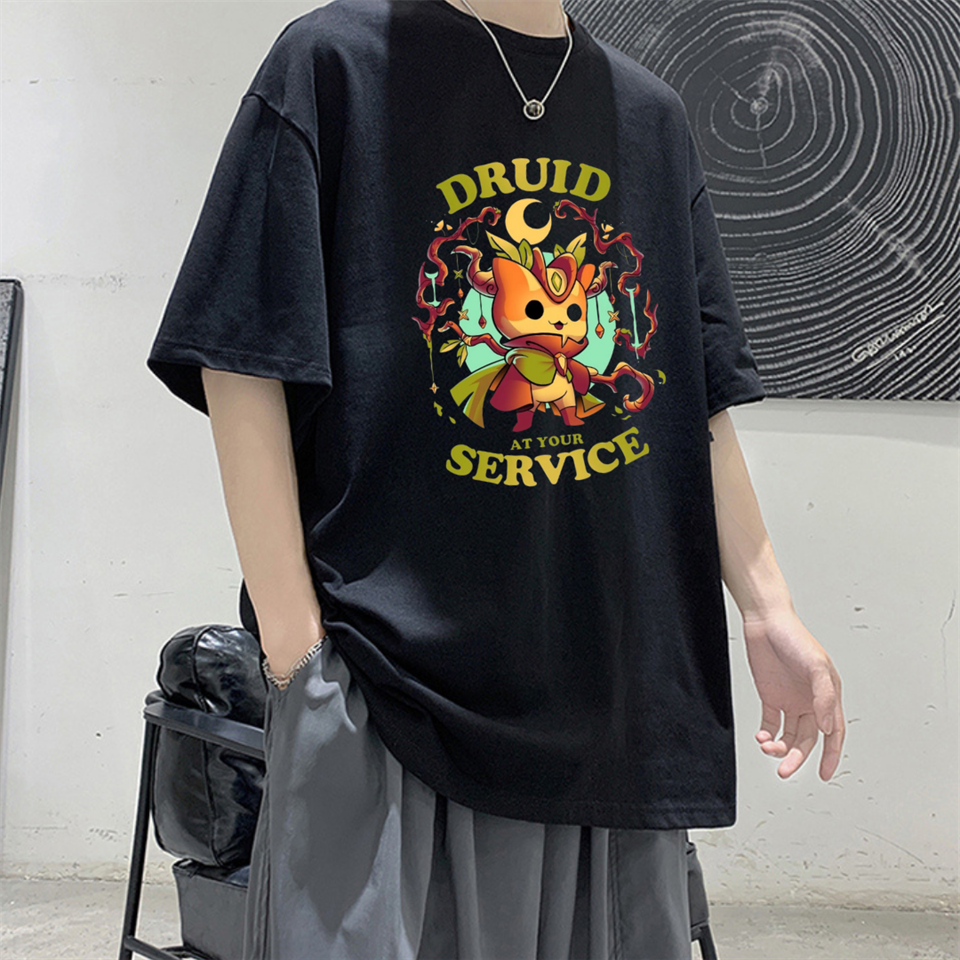 Druid At Your Service Oversize Unisex T-Shirt