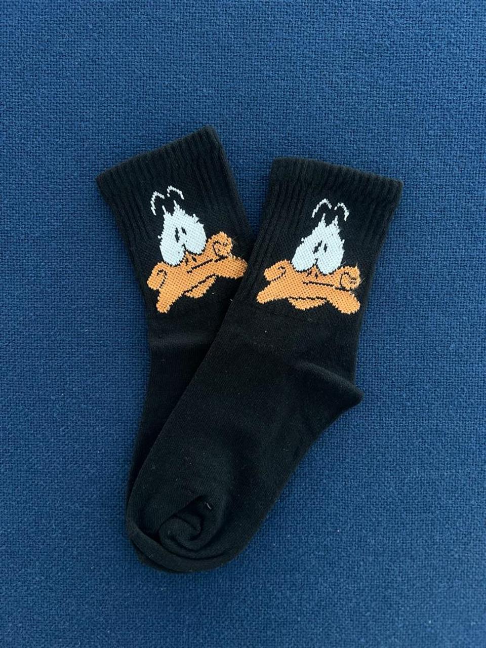 Duck Unisex Pembe Kolej Çorap
