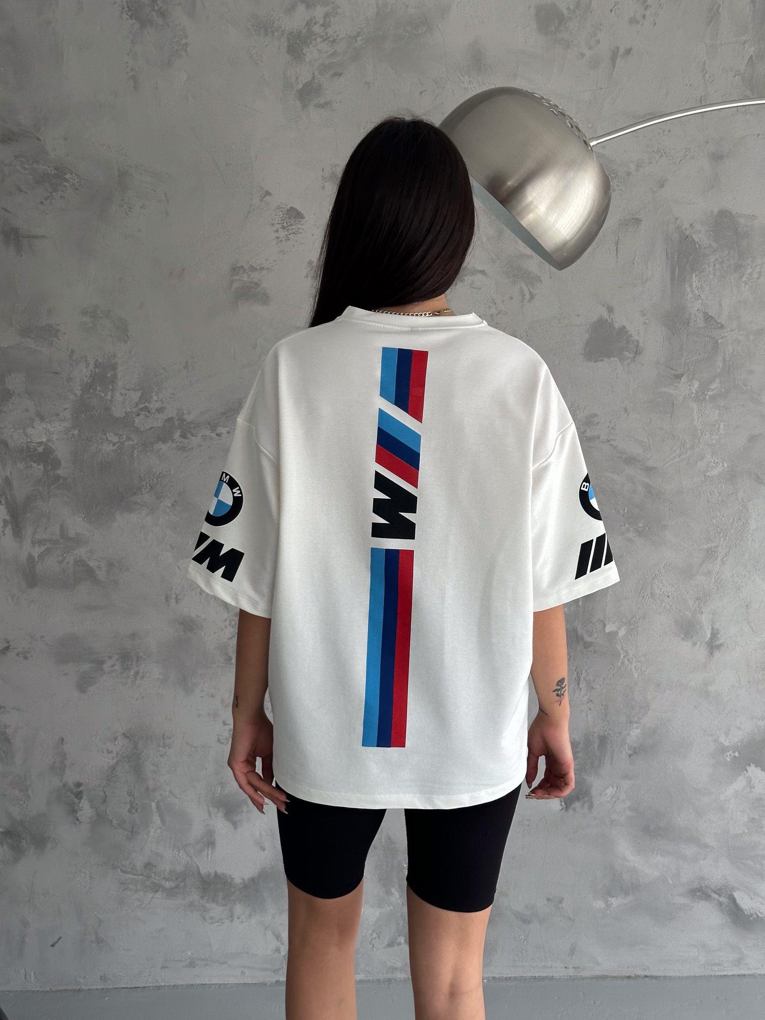 Extra Salaş Bmw Baskılı  (Unisex) T-Shirt