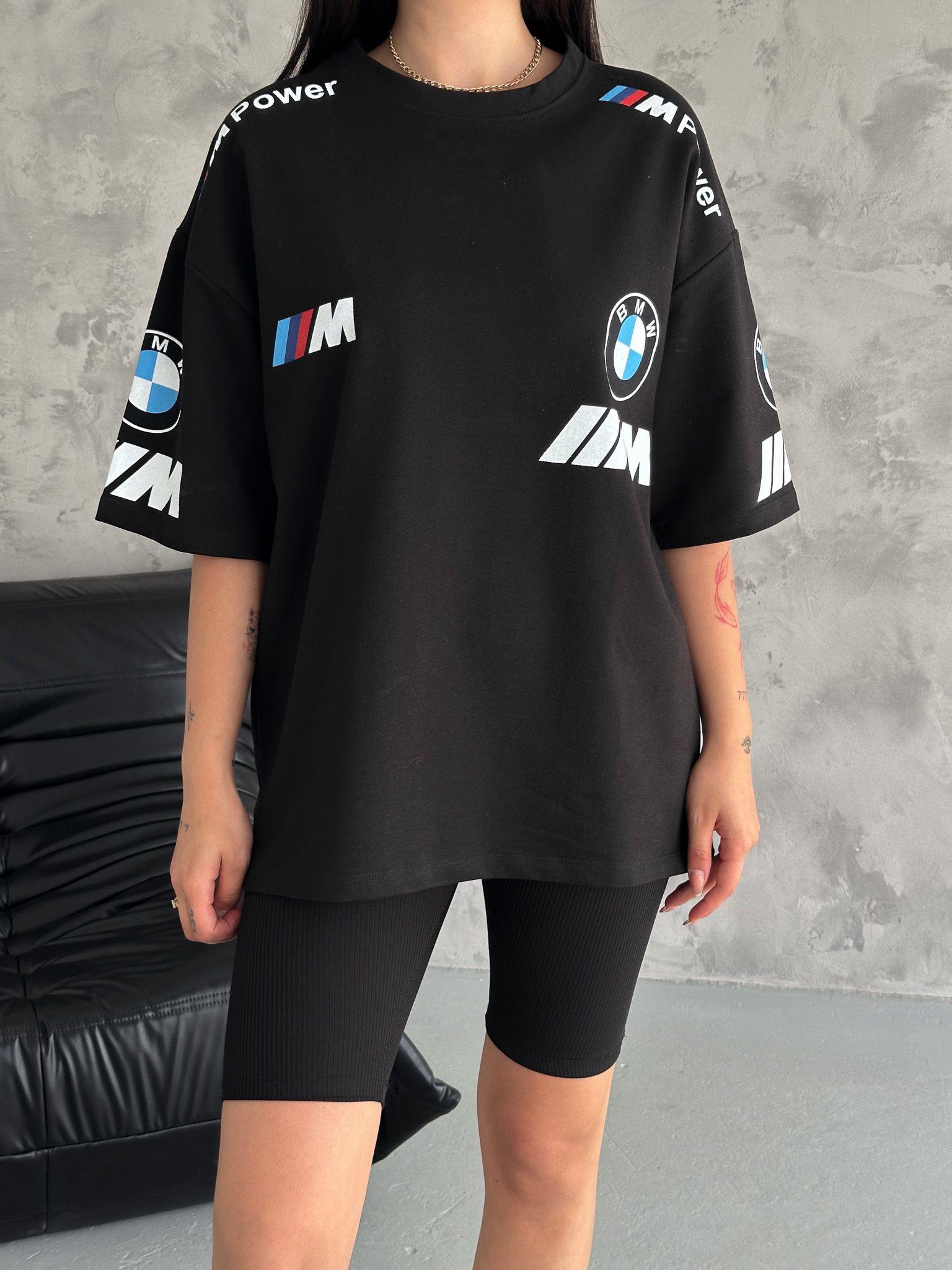 Extra Salaş Bmw Baskılı  (Unisex) T-Shirt