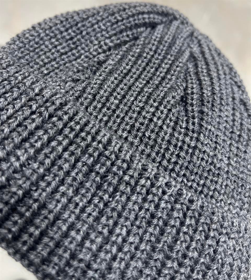 Fishing Cap Gri Balıkçı Kısa Bere