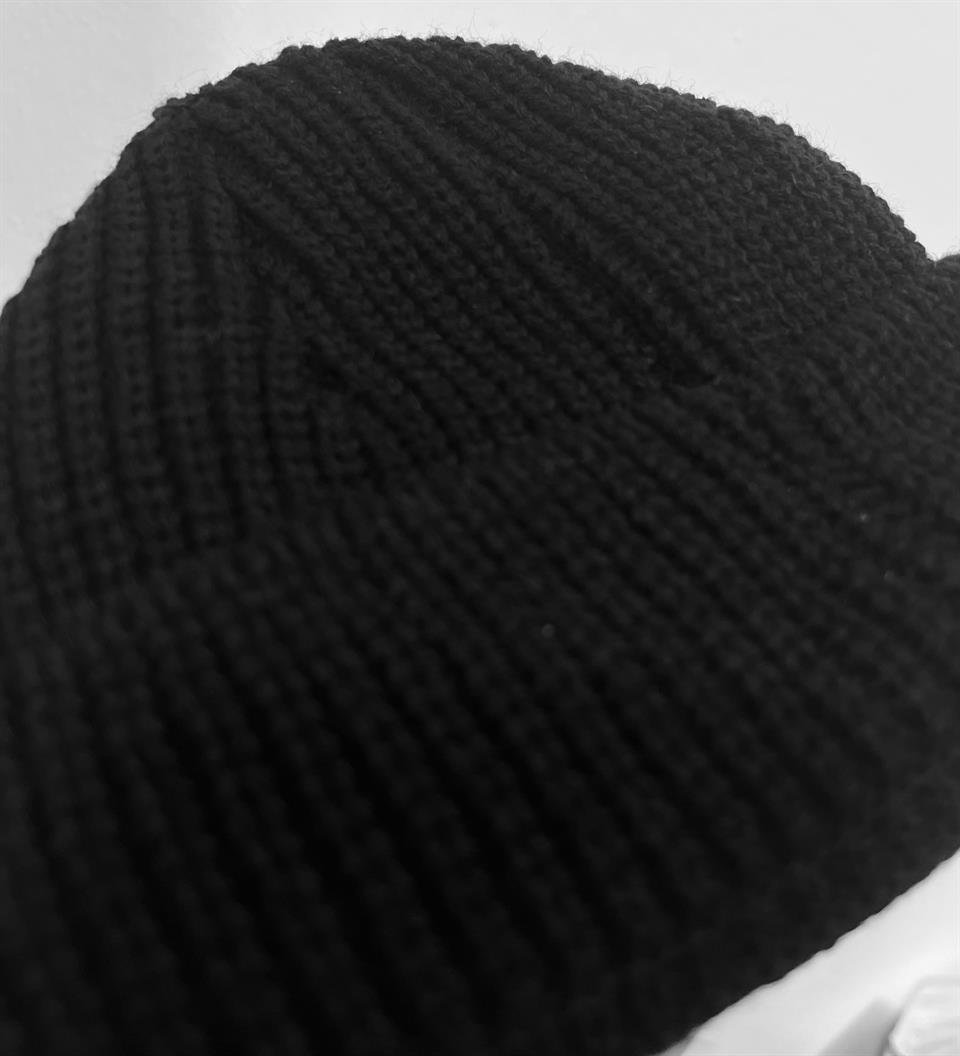 Fishing Cap Siyah Balıkçı Kısa Bere