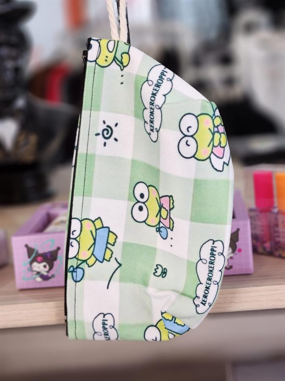 Frog Baskılı Cüzdan Kalemlik