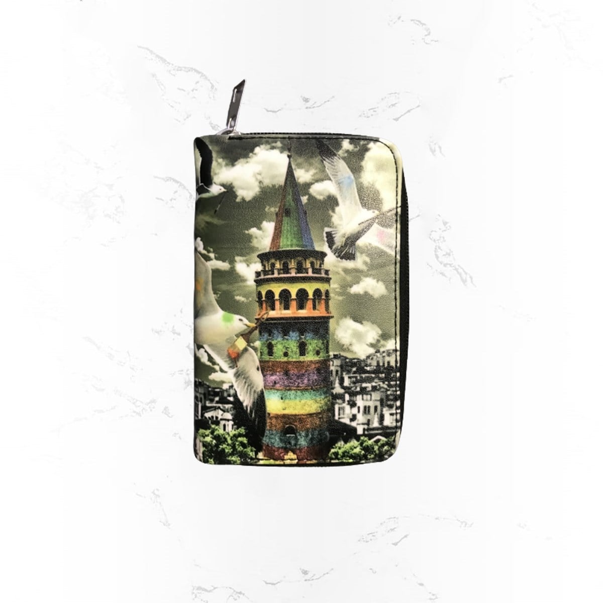 Galata Kulesi Baskılı Cüzdan