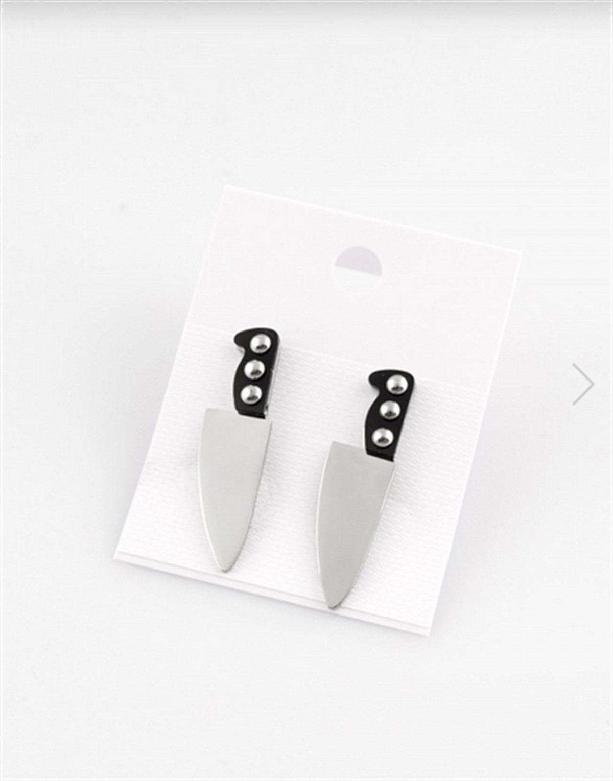 Gothic Punk Knife Küpe